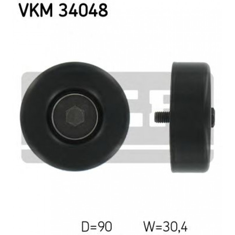 VKM 34048 SKF Обводний ролик